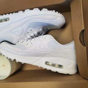 Women's Air Max 90 white size 8